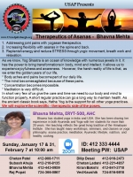 Therapeutics of Asanas - Bhavna Mehta (Jan 17 & 31, Feb 7)